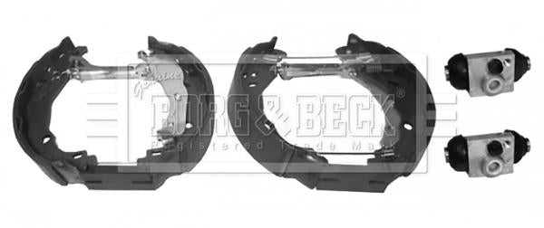 Borg & Beck, Borg & Beck Brake Shoe Kit  - BBS1154K fits Citroen C3,DS3 04/10-