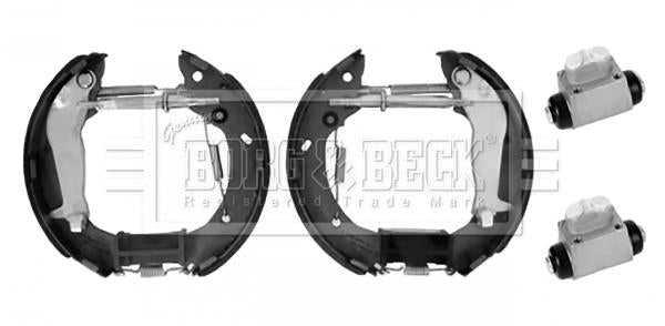 Borg & Beck, Borg & Beck Brake Shoe Kit  - BBS1158K fits Hyundai Getz +ABS 09/02-06/09