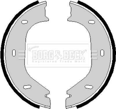 Borg & Beck, Borg & Beck Brake Shoes - BBS6138 fits BMW