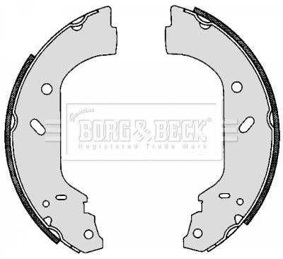 Borg & Beck, Borg & Beck Brake Shoes  - BBS6265 fits Peugeot 806 94-02