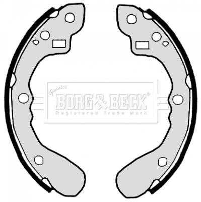 Borg & Beck, Borg & Beck Brake Shoes  - BBS6324 fits Kia Rio 00-10/05