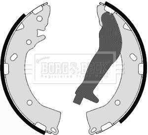 Borg & Beck, Borg & Beck Brake Shoes  - BBS6345 fits Hyundai Getz + ABS 02-