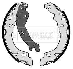 Borg & Beck, Borg & Beck Brake Shoes  - BBS6346 fits Fiat Panda 03-