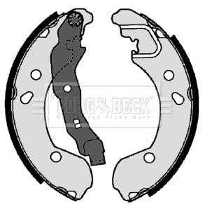 Borg & Beck, Borg & Beck Brake Shoes  - BBS6354 fits Nissan Micra 03-