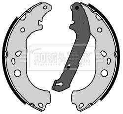 Borg & Beck, Borg & Beck Brake Shoes  - BBS6359 fits Ford FocusII 9 brakes 11/04-