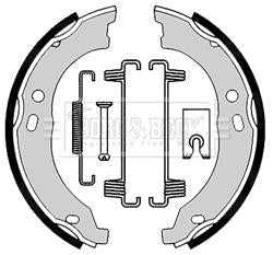 Borg & Beck, Borg & Beck Brake Shoes  - BBS6360 fits Peugeot Boxer 04/06-