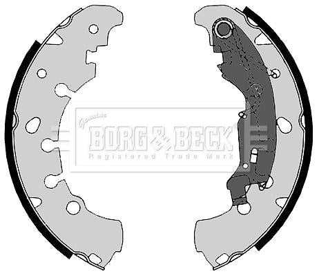 Borg & Beck, Borg & Beck Brake Shoes  - BBS6364 fits Vauxhall Corsa 1.0,1.2 10/06-