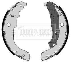 Borg & Beck, Borg & Beck Brake Shoes  - BBS6366 fits Peugeot 207 1.4i,1.4Hdi 06/06-