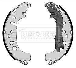 Borg & Beck, Borg & Beck Brake Shoes  - BBS6368 fits Vauxhall Corsa 1.3CDTi 10/06-