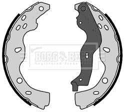 Borg & Beck, Borg & Beck Brake Shoes  - BBS6377 fits Fiat Sedici 06/06-