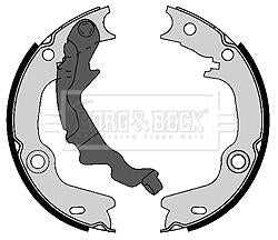 Borg & Beck, Borg & Beck Brake Shoes  - BBS6381 fits Hyundai Accent, Kia Rio 09/05-