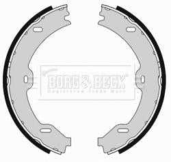 Borg & Beck, Borg & Beck Brake Shoes  - BBS6393 fits Mercedes S Class 03/99 - 09/06