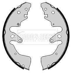 Borg & Beck, Borg & Beck Brake Shoes  - BBS6395 fits Suzuki Grand Vitara 09/05-