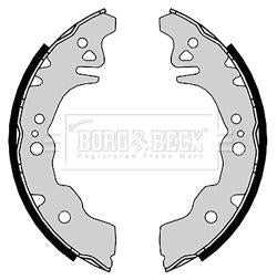 Borg & Beck, Borg & Beck Brake Shoes  - BBS6402 fits Daihatsu Cuore,Materia 07-