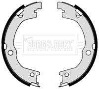 Borg & Beck, Borg & Beck Brake Shoes  - BBS6422 fits Hyundai Trajet 04-06