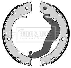 Borg & Beck, Borg & Beck Brake Shoes  - BBS6451 fits Toyota Verso 09-