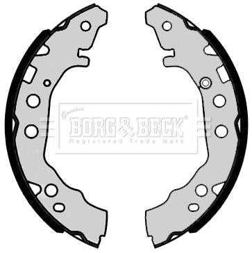 Borg & Beck, Borg & Beck Brake Shoes  - BBS6454 fits Toyota Yaris 1.0 06-11 (Japan)