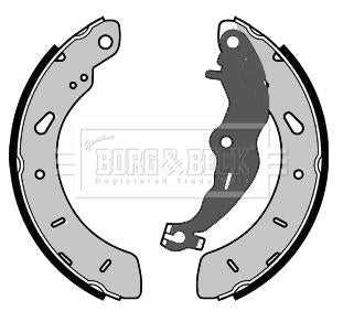 Borg & Beck, Borg & Beck Brake Shoes  - BBS6460 fits Ford Focus III 04/11-