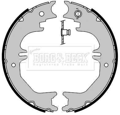 Borg & Beck, Borg & Beck Brake Shoes  - BBS6461 fits Toyota L'Cruiser 4.2TD 95-07