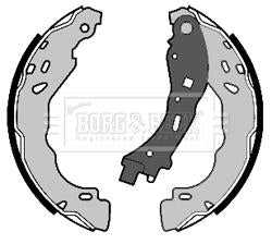 Borg & Beck, Borg & Beck Brake Shoes  - BBS6467 fits Citroen C3, Peugeot 208 11/09-