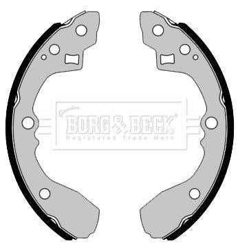 Borg & Beck, Borg & Beck Brake Shoes  - BBS6470 fits Kia Rio 07/02-10/05