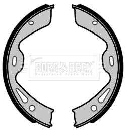 Borg & Beck, Borg & Beck Brake Shoes  - BBS6474 fits Porsche Panamera 09/09-13