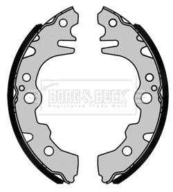 Borg & Beck, Borg & Beck Brake Shoes  - BBS6480 fits Daihatsu Trevis 1.0 06/06-