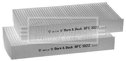 Borg & Beck, Borg & Beck Cabin / Pollen Filter -  BFC1022 fits Honda Civic VII 02/01-