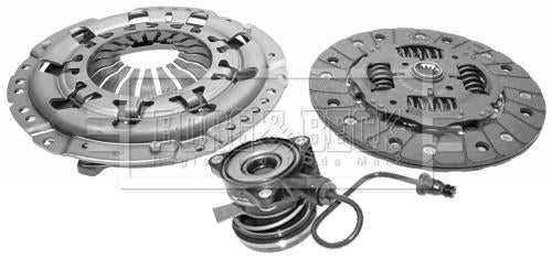 Borg & Beck, Borg & Beck Clutch 3In1 Csc Kit  - HKT1090 fits GM Corsa C,D 1.0i