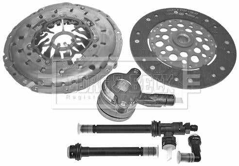 Borg & Beck, Borg & Beck Clutch 3In1 Csc Kit  - HKT1181 fits GM Vivaro/Niss Primastar 2.5TD