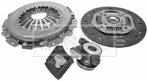 Borg & Beck, Borg & Beck Clutch 3In1 Csc Kit  - HKT1225 fits Ren. Laguna 1.9dCi 01-02