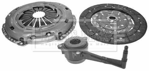 Borg & Beck, Borg & Beck Clutch 3In1 Csc Kit  - HKT1251 fits VAG A3, Golf, Leon 1.9TDi