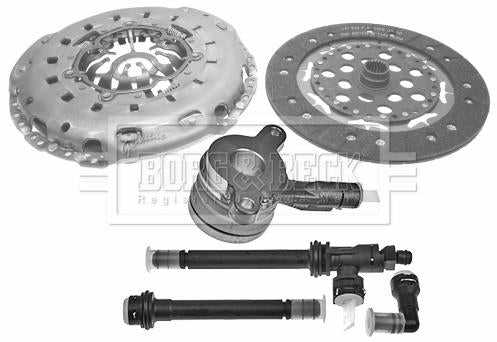 Borg & Beck, Borg & Beck Clutch 3In1 Csc Kit  - HKT1323 fits Renault Espace IV, Laguna II