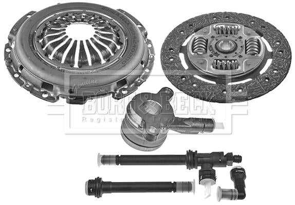 Borg & Beck, Borg & Beck Clutch 3In1 Csc Kit  - HKT1392 fits GM Movano, Vivaro