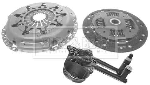 Borg & Beck, Borg & Beck Clutch 3In1 Csc Kit  - HKT1445 fits Ford Fiesta, Mazda 2 1.4 TDCi