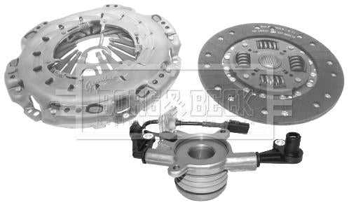 Borg & Beck, Borg & Beck Clutch 3In1 Csc Kit  - HKT1457 fits Mercedes C200 CDi (203) S Auto