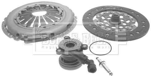 Borg & Beck, Borg & Beck Clutch 3In1 Csc Kit  - HKT1496 fits GM Corsa II, II 1.3TD