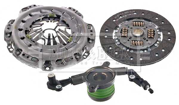 Borg & Beck, Borg & Beck Clutch 3In1 Csc Kit  - HKT1527 fits MB C Class(203) C220 CDI 08/07