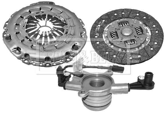 Borg & Beck, Borg & Beck Clutch 3In1 Csc Kit  - HKT1537 fits MB C Class C200CGI (203) 03-07