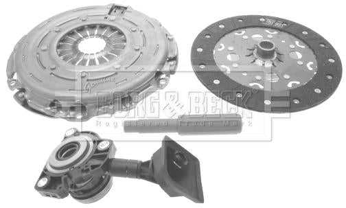 Borg & Beck, Borg & Beck Clutch 3In1 Csc Kit  - HKT1551 fits PSA C4 Picasso 1.6 HDi 110