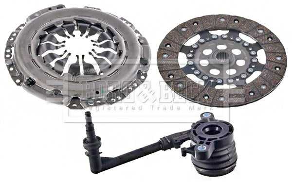 Borg & Beck, Borg & Beck Clutch 3In1 Csc Kit  - HKT1583 fits Clio, Kangoo 1.5dCi 2013-07/15